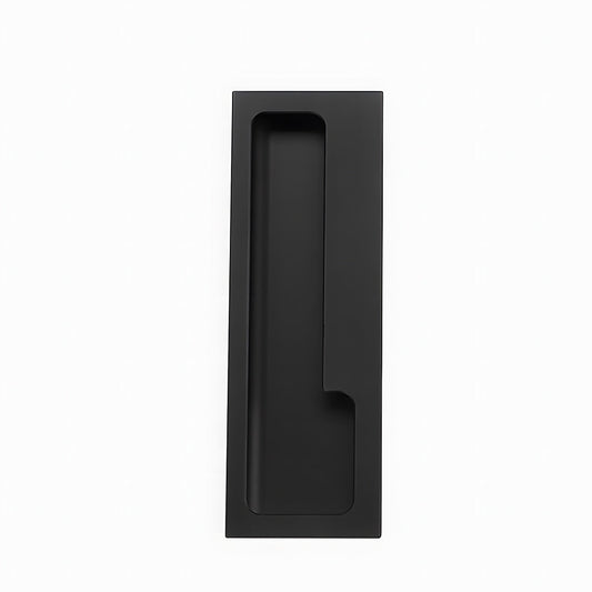 Comforsyco Recessed Cabinet Pulls with Offset Finger Grip