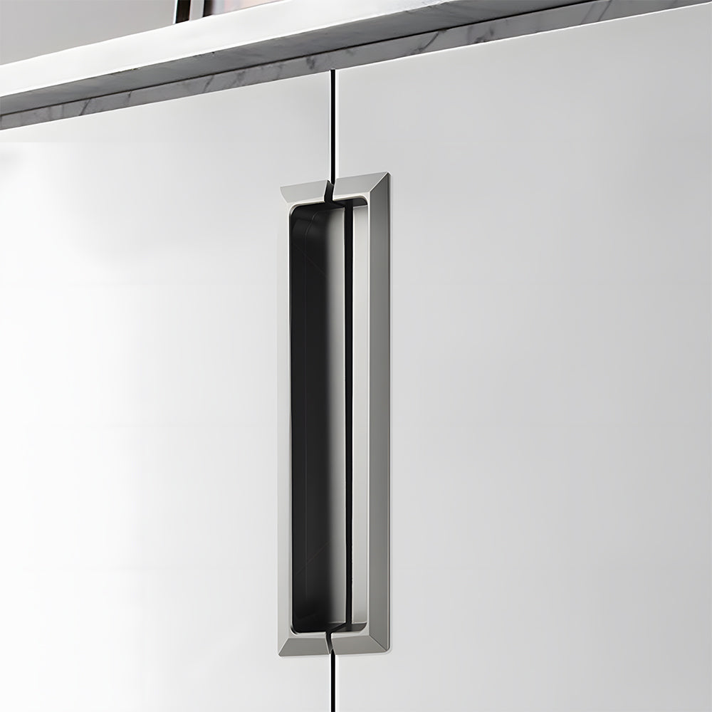 Comforsyco Recessed Flush Finger Pulls for Cabinets