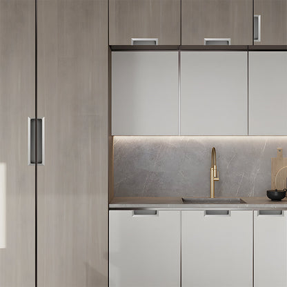Comforsyco Recessed Flush Finger Pulls for Cabinets