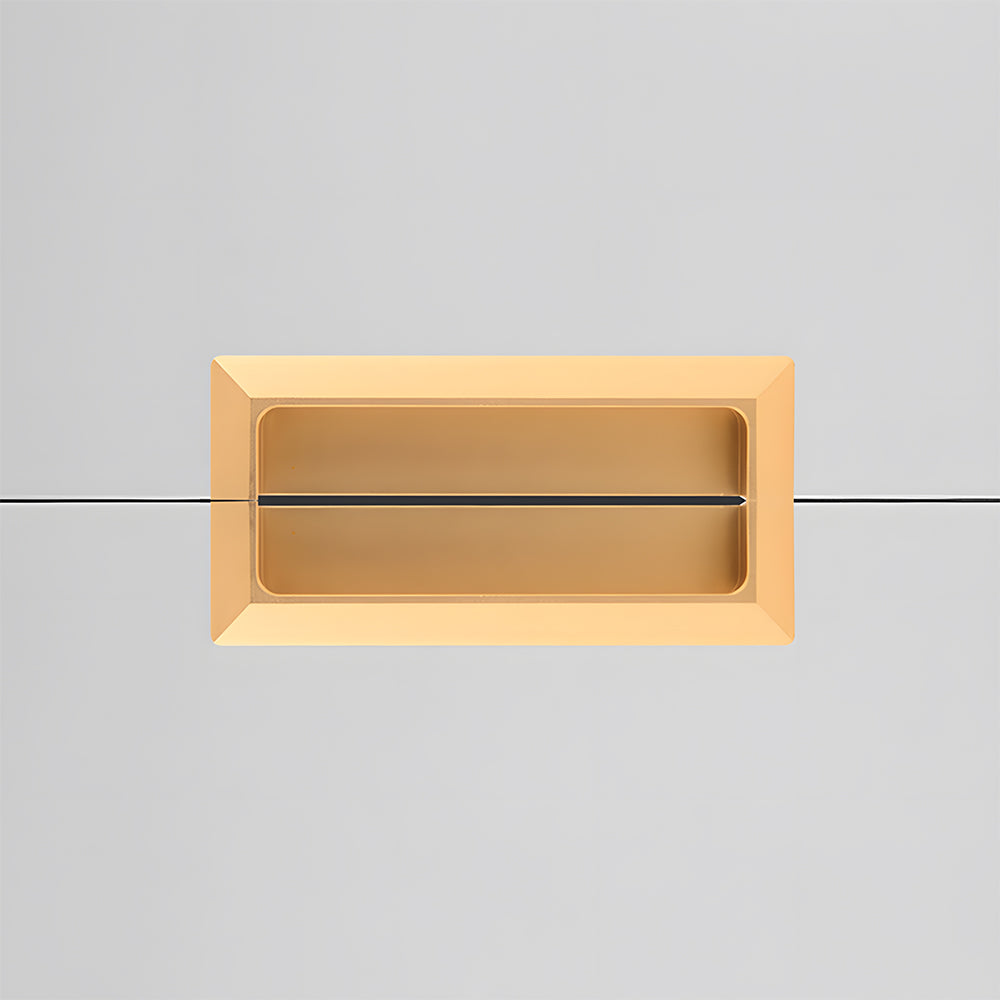 Comforsyco Recessed Flush Finger Pulls for Cabinets