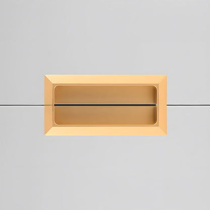 Comforsyco Recessed Flush Finger Pulls for Cabinets