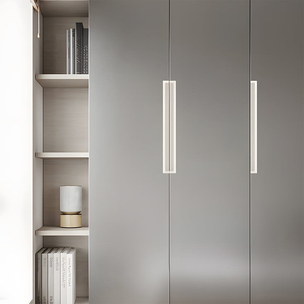 Comforsyco Recessed Flush Finger Pulls for Cabinets