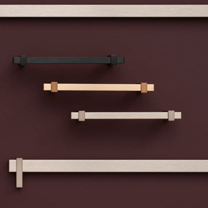 Comforsyco Rectangular Aluminum Cabinet Handles and Drawer Pulls