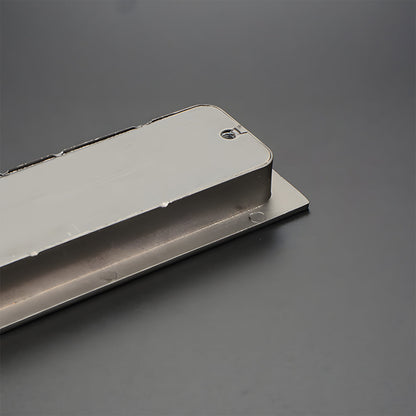 Comforsyco Rectangular Recessed Drawer Pulls, Zinc Alloy Cabinet Handles