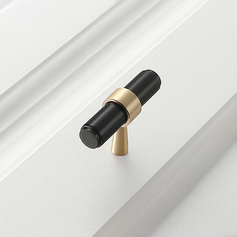 Comforsyco Retro Brass Cabinet Pulls and Knobs