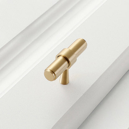 Comforsyco Retro Brass Cabinet Pulls and Knobs