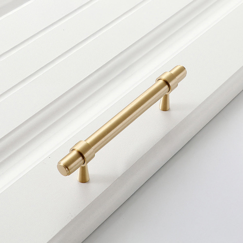 Comforsyco Retro Brass Cabinet Pulls and Knobs