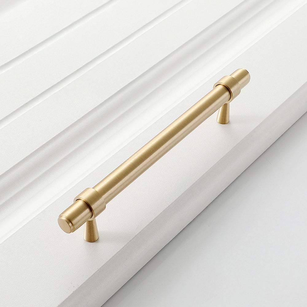 Comforsyco Retro Brass Cabinet Pulls and Knobs