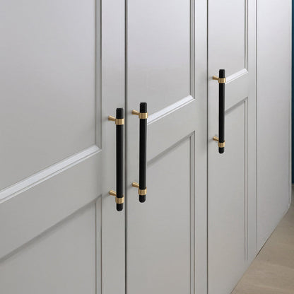 Comforsyco Retro Brass Cabinet Pulls and Knobs