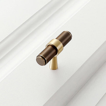 Comforsyco Retro Brass Cabinet Pulls and Knobs