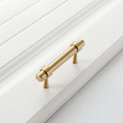 Comforsyco Retro Brass Cabinet Pulls and Knobs
