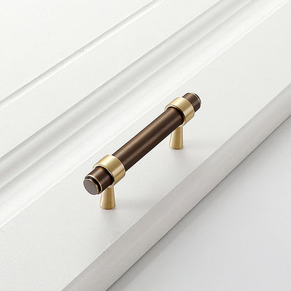 Comforsyco Retro Brass Cabinet Pulls and Knobs