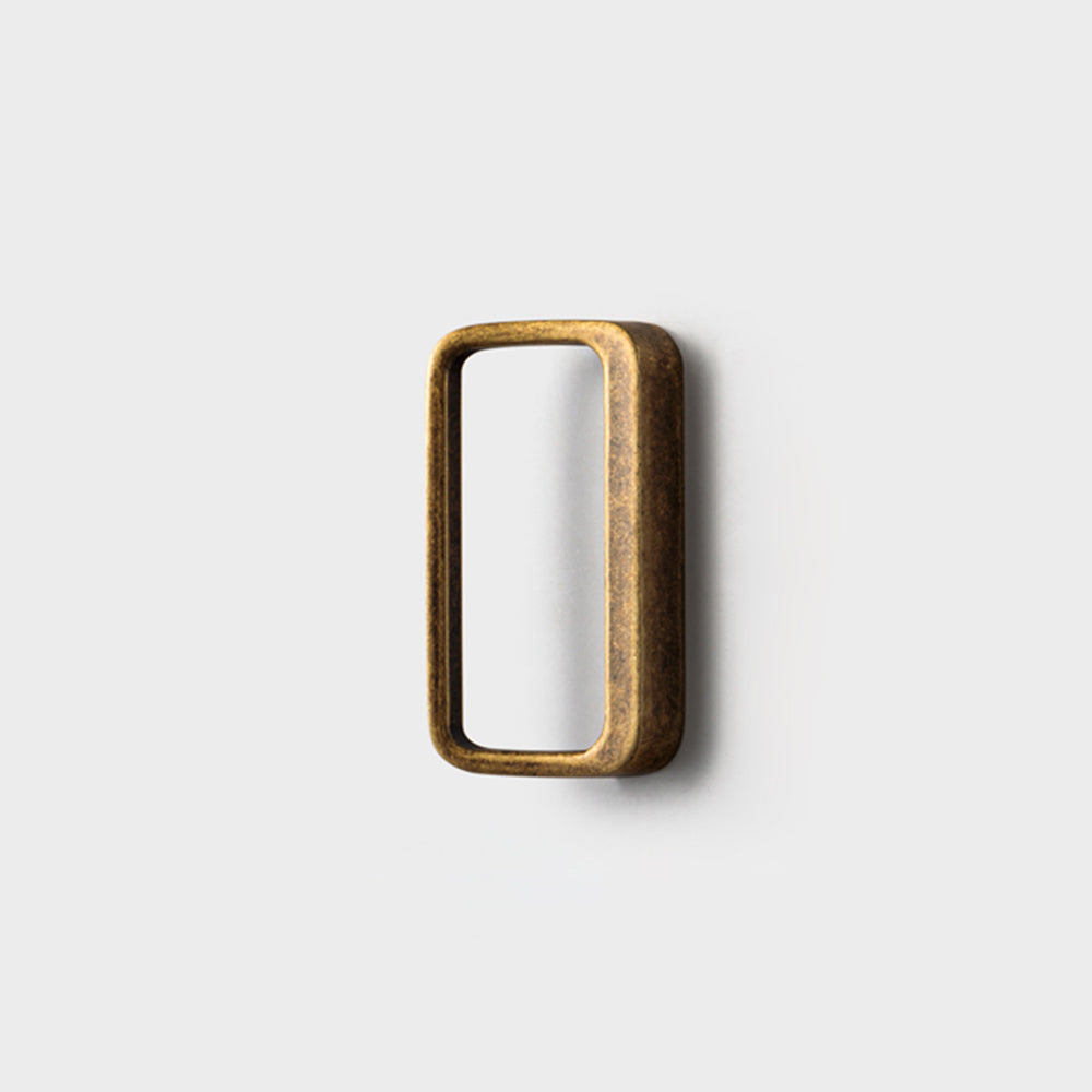 Rounded rectangle cabinet pull, pictured in one view on a clean neutral background