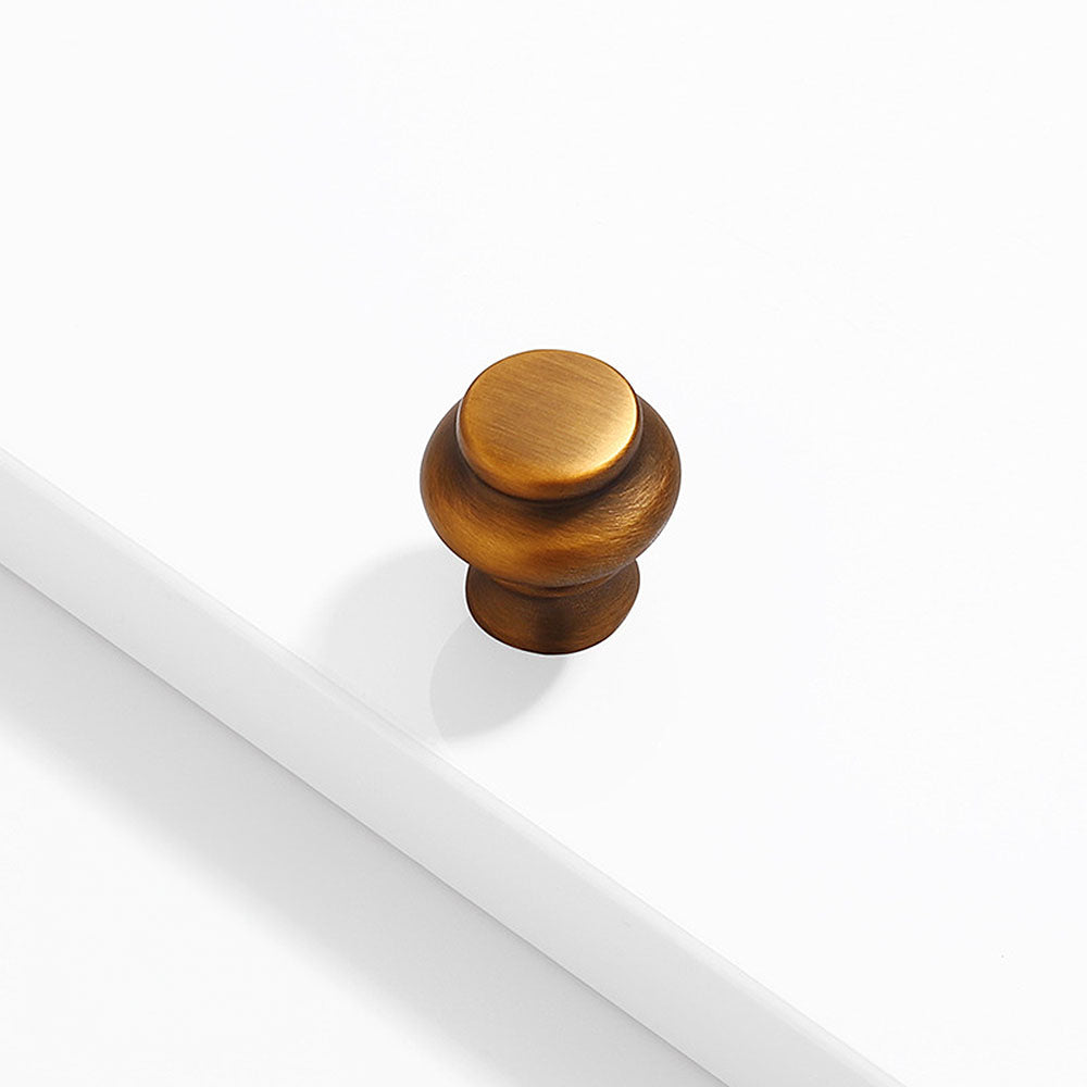 Comforsyco Retro Turned Zinc Alloy Cabinet Handles and Drawer Knobs