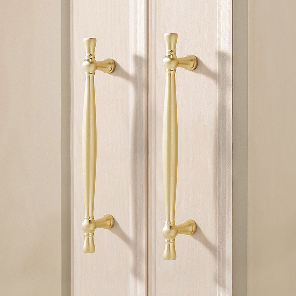 Comforsyco Retro Turned Zinc Alloy Cabinet Handles and Drawer Knobs