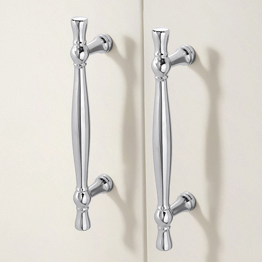Comforsyco Retro Turned Zinc Alloy Cabinet Handles and Drawer Knobs