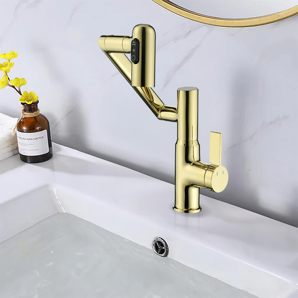 Rotelle Smart Multi-Angle Rotating Bathroom Sink Faucet