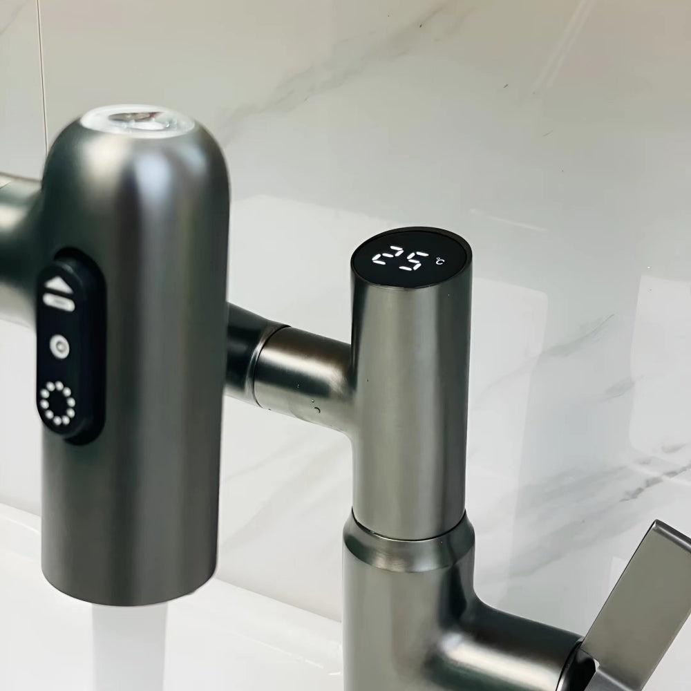 Rotelle Smart Multi-Angle Rotating Bathroom Sink Faucet