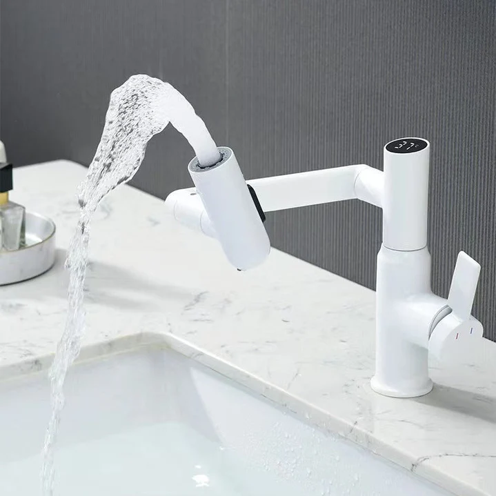 Rotelle Smart Multi-Angle Rotating Bathroom Sink Faucet