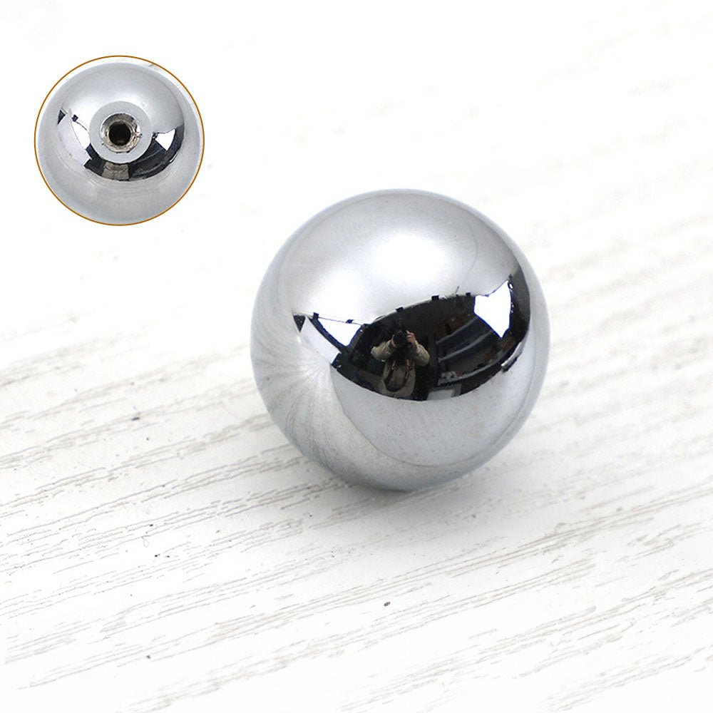 Comforsyco Round Bar Cabinet Pulls and Matching Knobs for Wardrobes