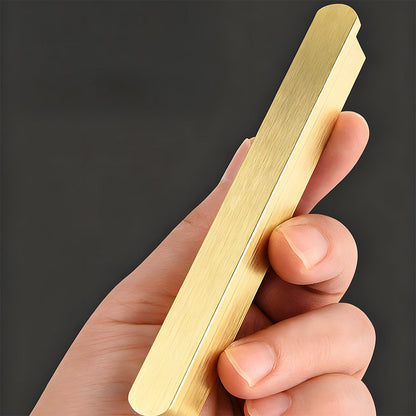 Comforsyco Rounded-End Aluminum Alloy Cabinet Handles for Kitchen Cabinets