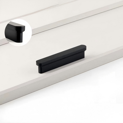 Comforsyco Rounded-End Aluminum Alloy Cabinet Handles for Kitchen Cabinets