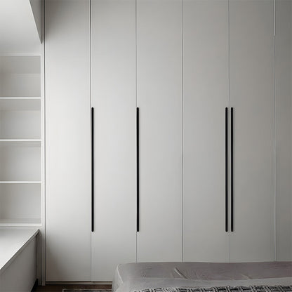 Comforsyco Rounded-End Aluminum Alloy Cabinet Handles for Kitchen Cabinets