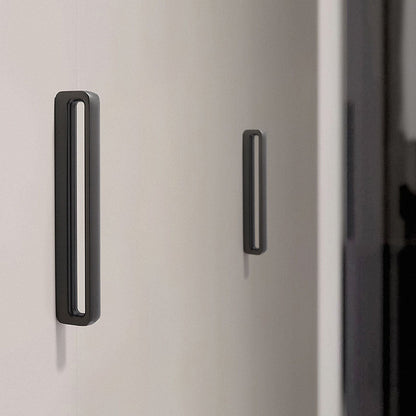 Comforsyco Rounded Rectangular Cabinet Pull Handles for Wine Cabinets