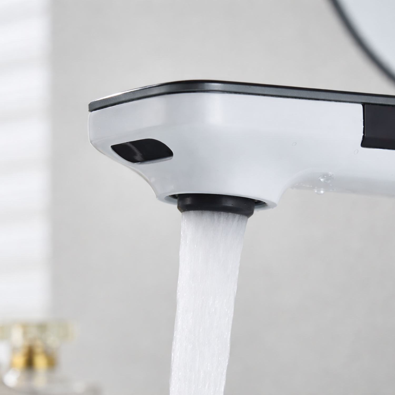 Sensora Touchless Bathroom Sink Faucet with LED Display