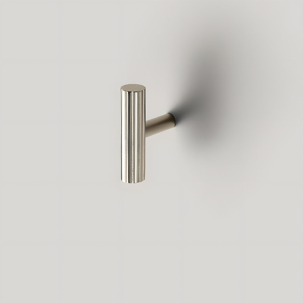 Comforsyco Silver Knurled Cabinet Handles and Knobs