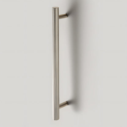 Comforsyco Silver Knurled Cabinet Handles and Knobs