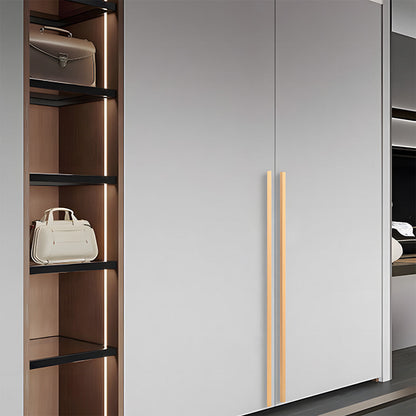 Comforsyco Slim Aluminum Finger Edge Cabinet Pulls