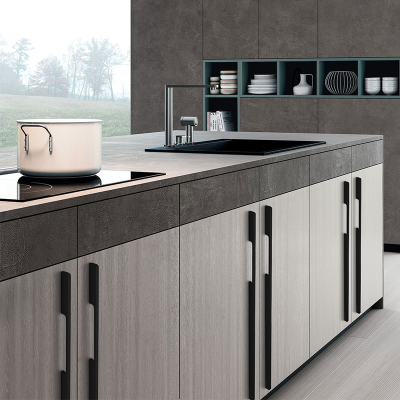 Comforsyco Slim Curved Bar Cabinet Pulls