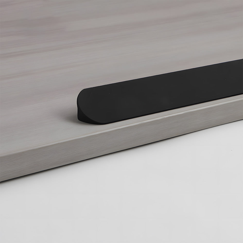 Comforsyco Slim Hidden Finger Edge Pulls for Dressers and Cabinets