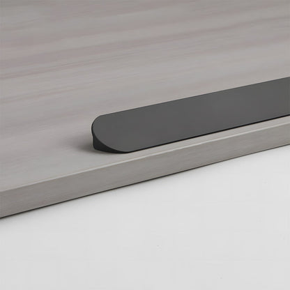 Comforsyco Slim Hidden Finger Edge Pulls for Dressers and Cabinets
