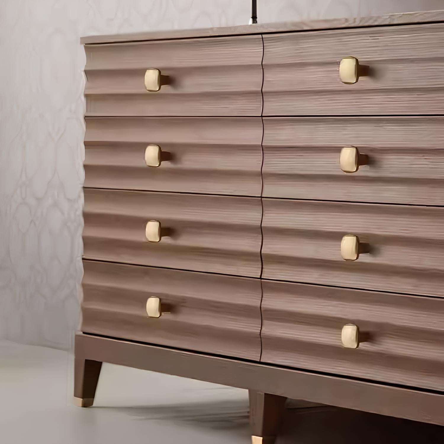 Comforsyco Slim Square Bar Cabinet Pulls and Matching Knobs