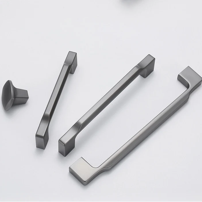 Comforsyco Slim Square Bar Cabinet Pulls and Matching Knobs