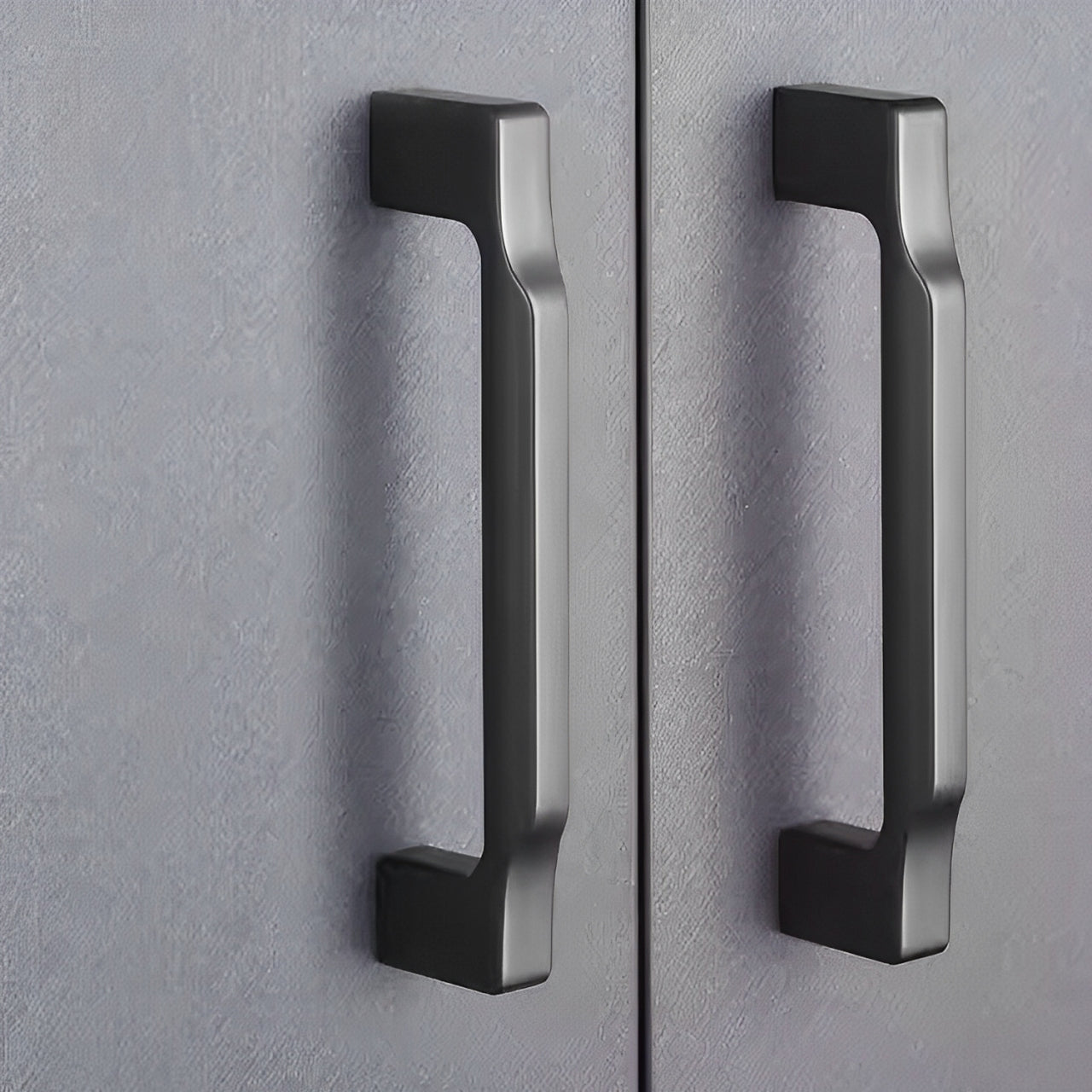 Comforsyco Slim Square Bar Cabinet Pulls and Matching Knobs