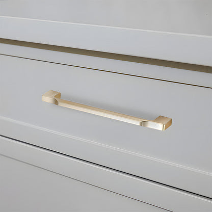 Comforsyco Slim Square Bar Cabinet Pulls and Matching Knobs