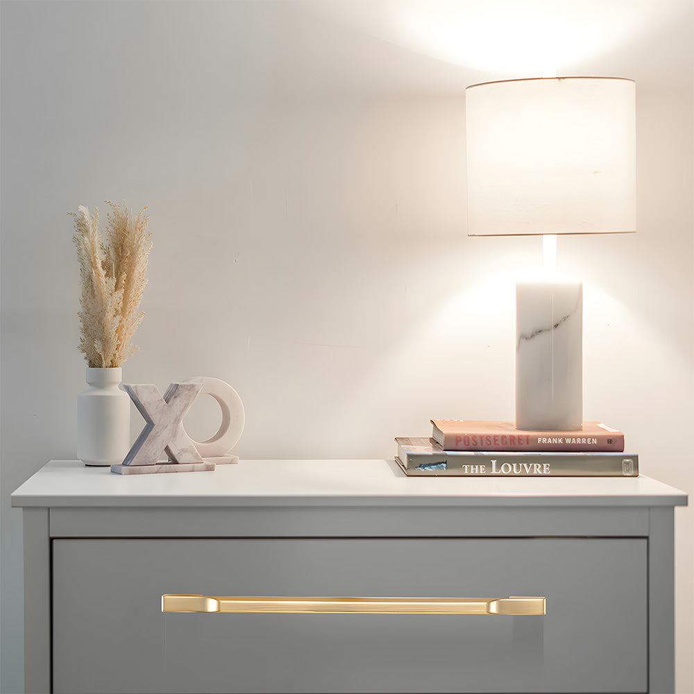 Comforsyco Slim Square Bar Cabinet Pulls and Matching Knobs