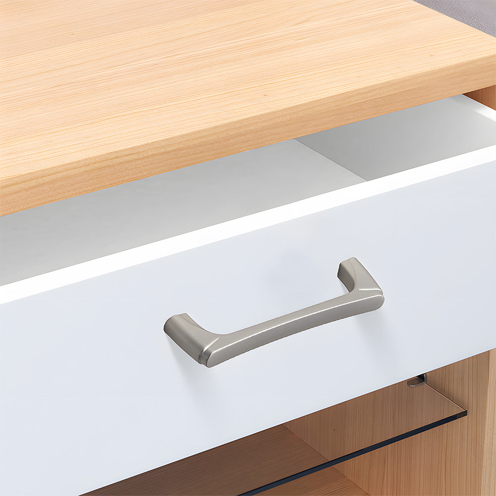 Comforsyco Slim Straight Bar Cabinet Pulls and Drawer Handles