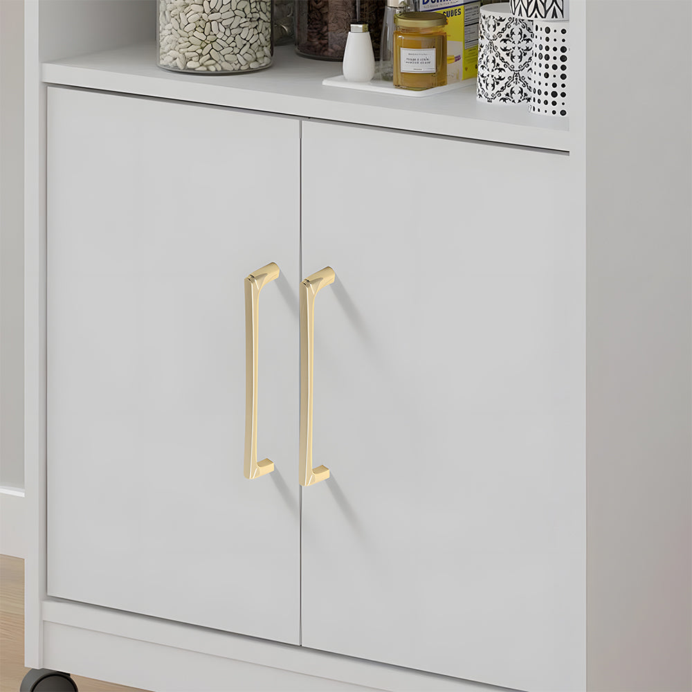 Comforsyco Slim Straight Bar Cabinet Pulls and Drawer Handles