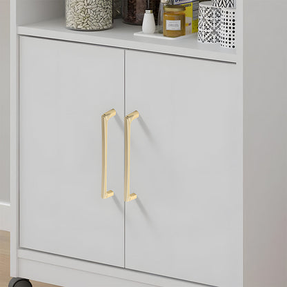 Comforsyco Slim Straight Bar Cabinet Pulls and Drawer Handles
