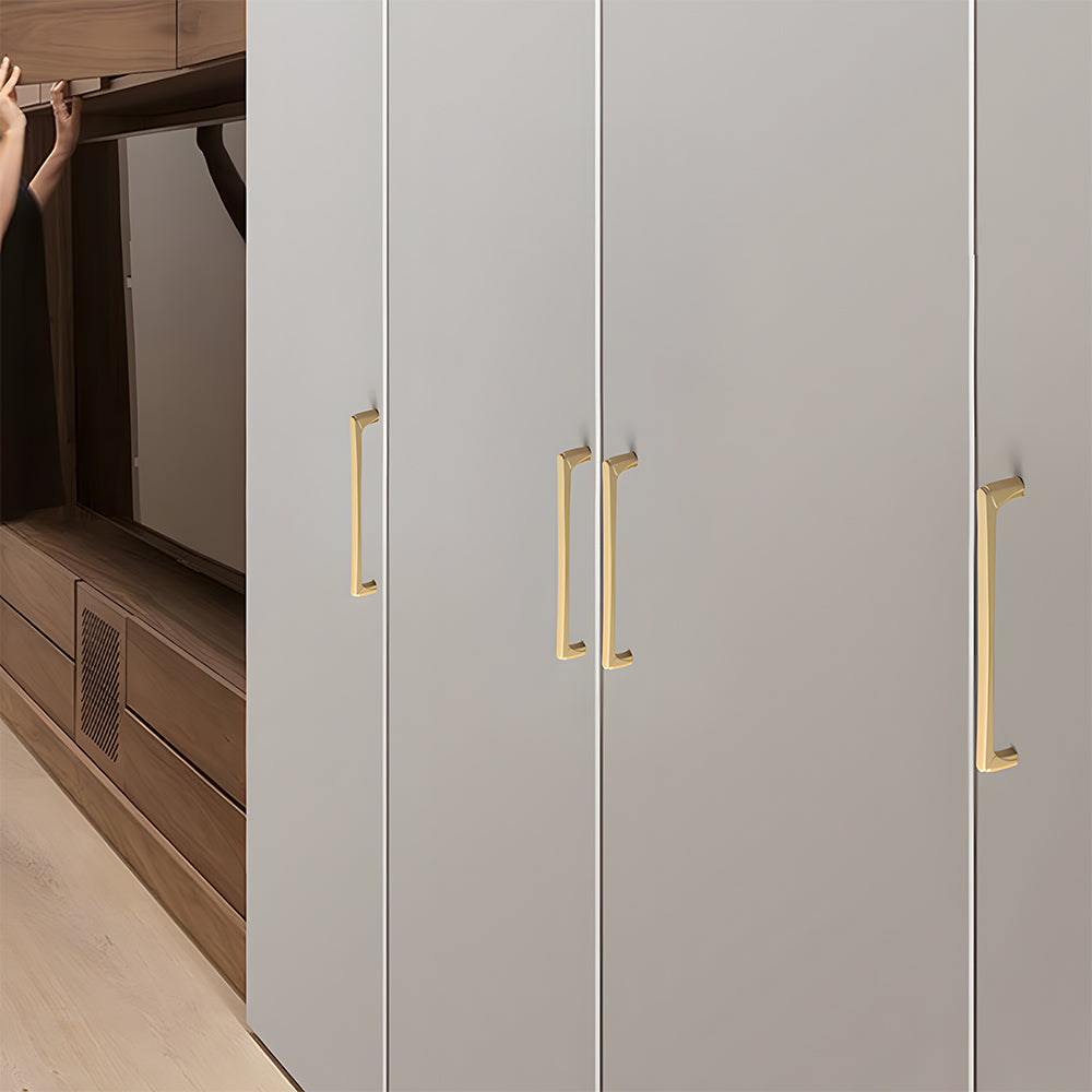 Comforsyco Slim Straight Bar Cabinet Pulls and Drawer Handles