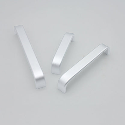 Comforsyco Smooth Curved Bar Cabinet Pulls and Drawer Handles