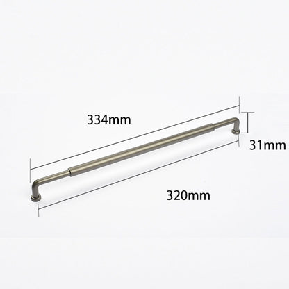 Comforsyco Smooth Round Bar Cabinet Handles and Drawer Pulls