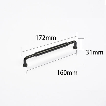 Comforsyco Smooth Round Bar Cabinet Handles and Drawer Pulls