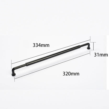 Comforsyco Smooth Round Bar Cabinet Handles and Drawer Pulls