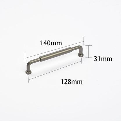 Comforsyco Smooth Round Bar Cabinet Handles and Drawer Pulls