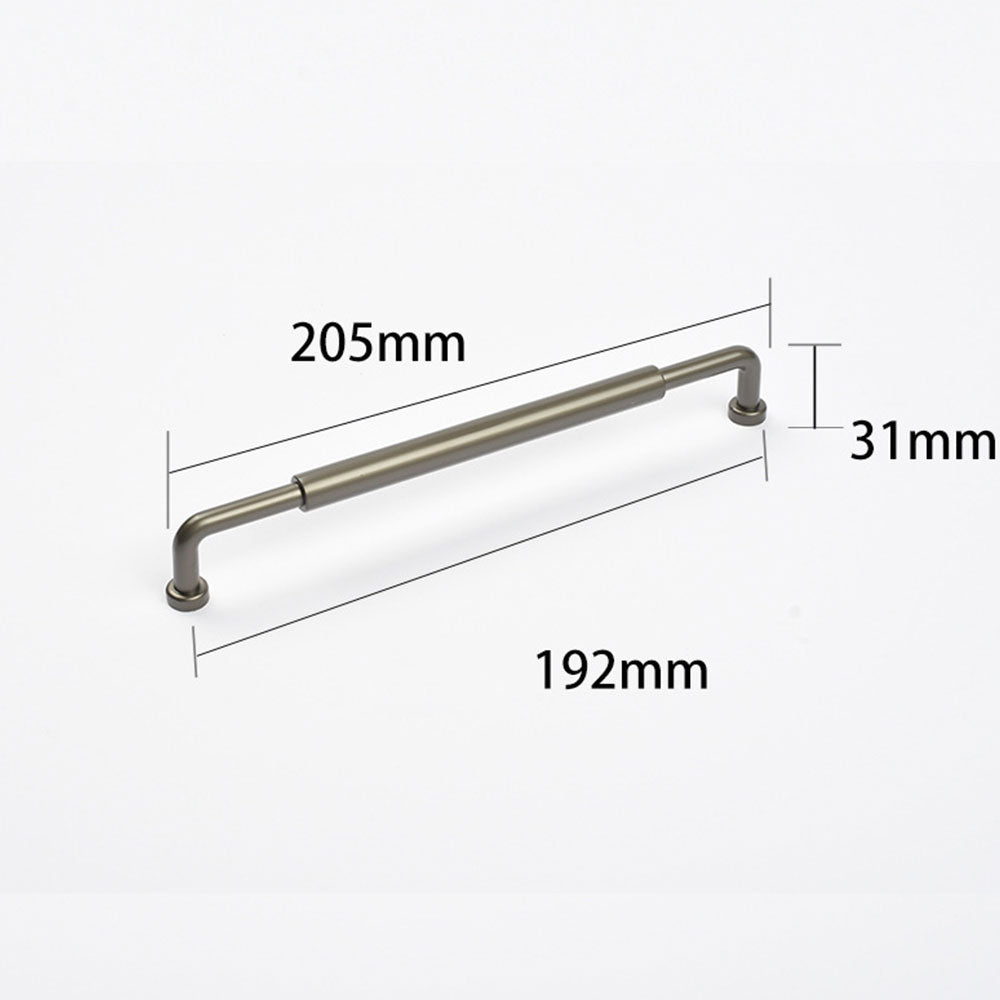 Comforsyco Smooth Round Bar Cabinet Handles and Drawer Pulls
